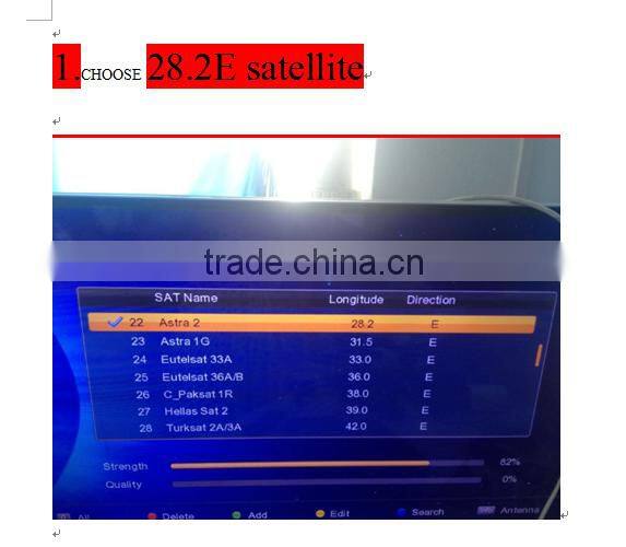 DigiSat DX-2020 Digital FTA Satellite TV Receiver 1080p HD DVB-S2 MPEG5 FTA Decoder 2 remote controls tv3 28.2E satellite