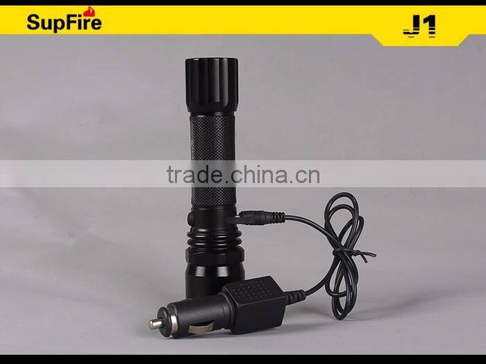 Supfire J1 Rechargeable 3W flashlight camping Led Torch