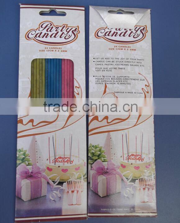 High Quality Magic Bright Candle Happy Relighting Birthday Candle Magic For Sale