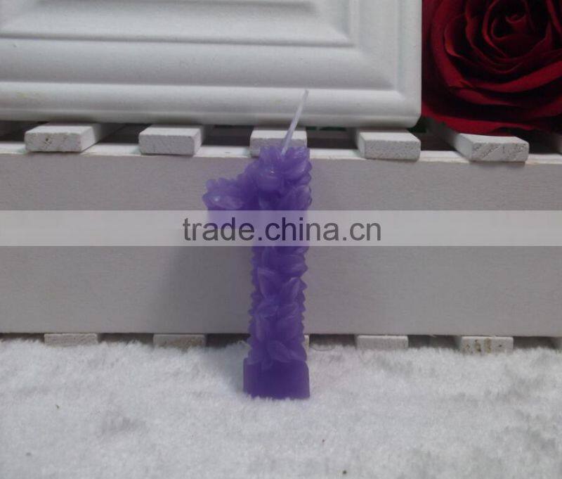 Carved Flower Scented Candle in Bulk/Wedding Scented Candle/Flower Yankee Candle