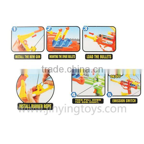 Funny plastic soft dart gun for kids