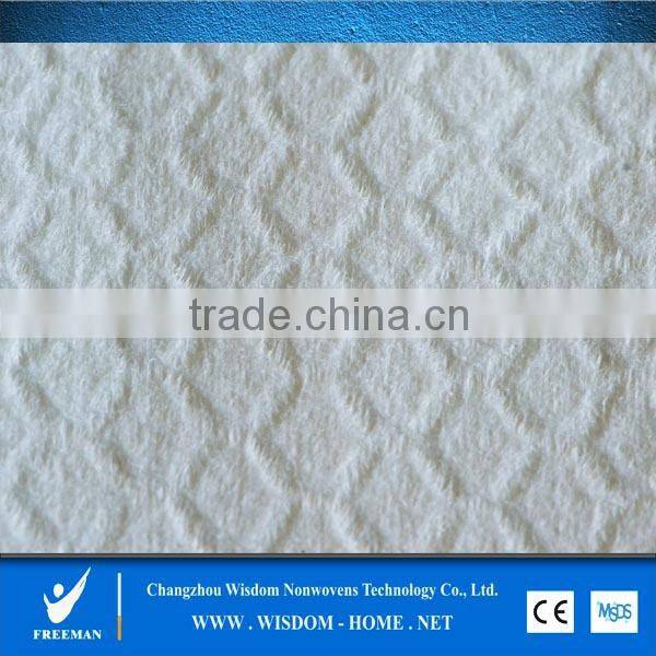 rayon spunlace, viscose/polyester spunlace nonwoven fabric, spun lace nonwoven