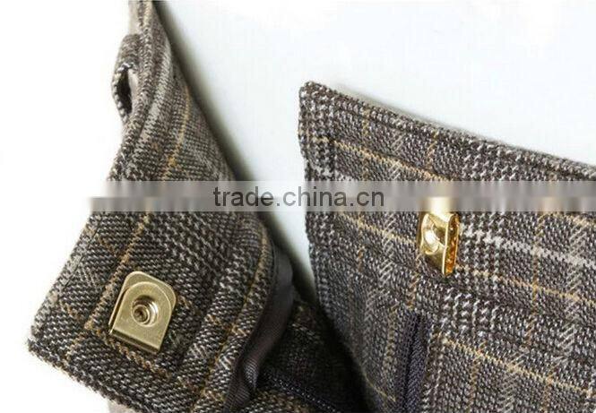 latest grid design custom made pants check pattern pants