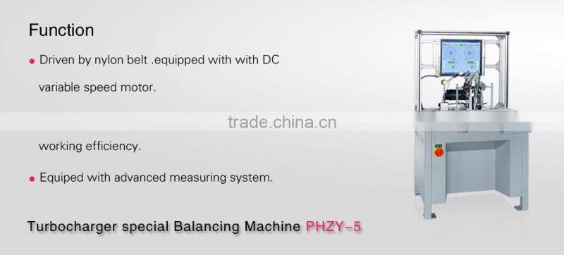 turbo shaft balancing machine