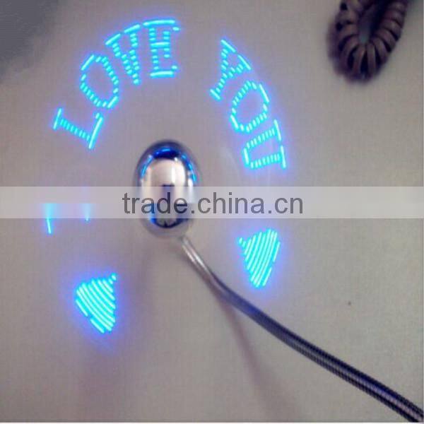 Electric small gifts portable usb led fan led mini fan