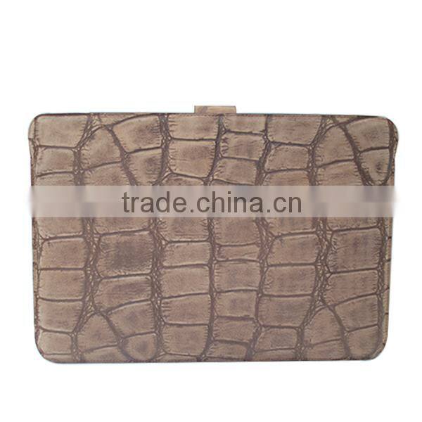 Full grain leather long protective laptop sleeve