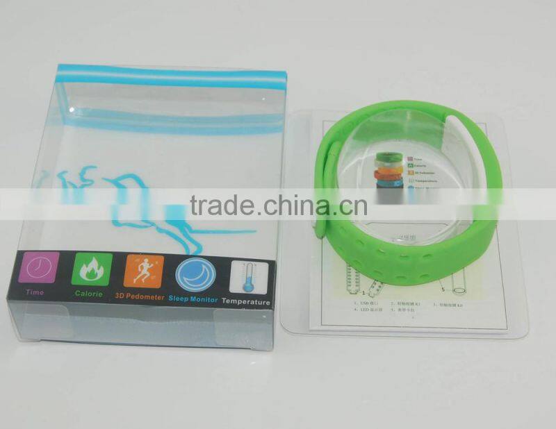 Wristband smart watch with pedometer for good for healthy