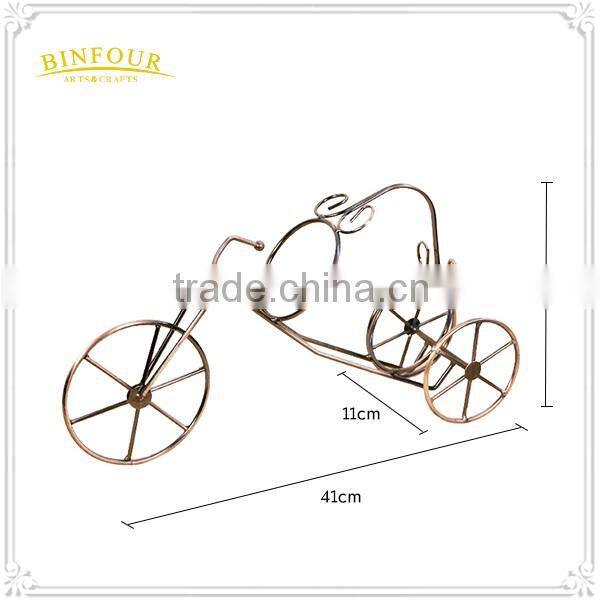 custom iron wine rack trolley metal craft ornaments home decorations