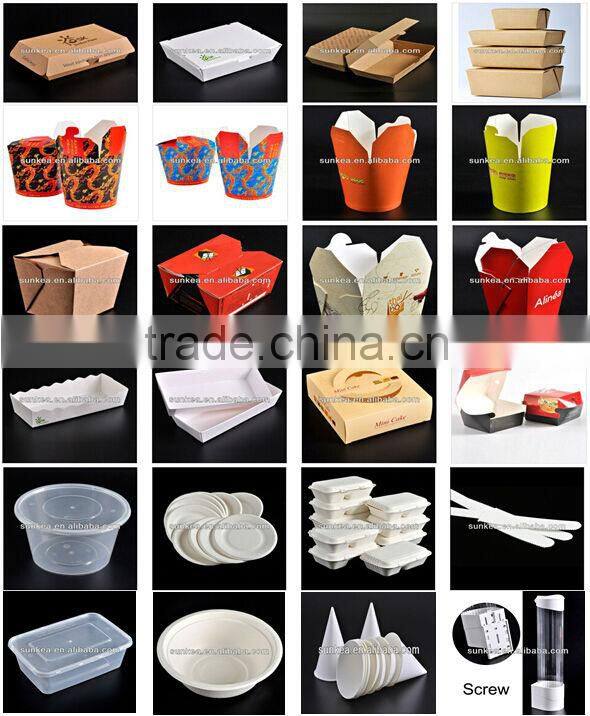 Paper popcorn bucket popcorn box