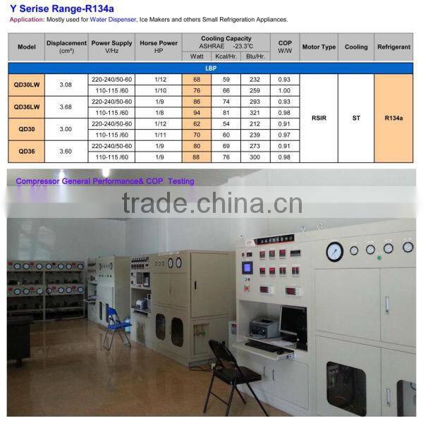 Water Dispenser Compressor QD30