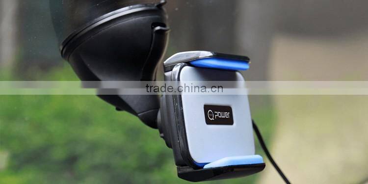 China cheap car charger qi wireless car charger for Samsung galaxy s6 edge
