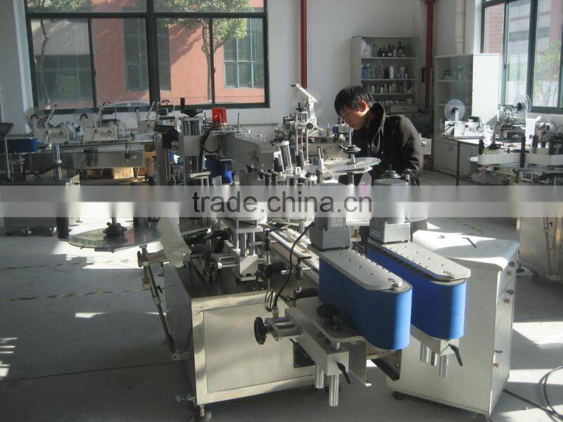 Automatic Glass Alochol Wine Bottle Labeling Machine