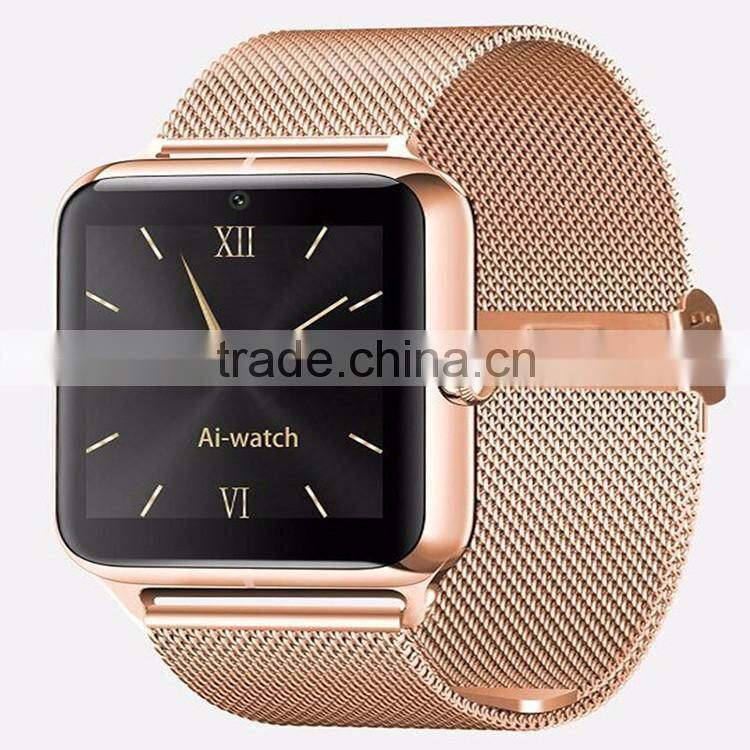 Wholesale Stainless Steel buckle smart watch heart rate monitor