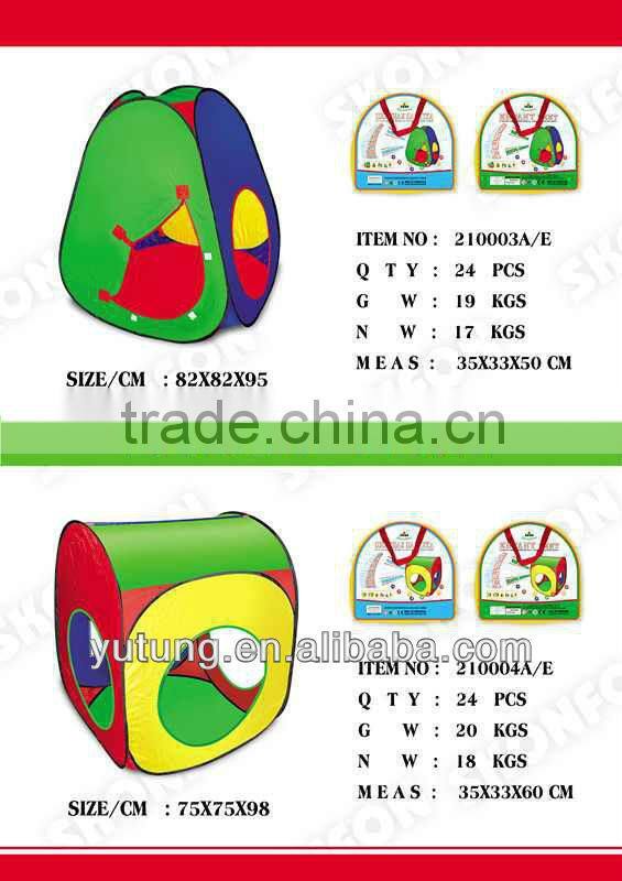 pop up tent, children tent, kids play tent ,most popular large kids play tents
