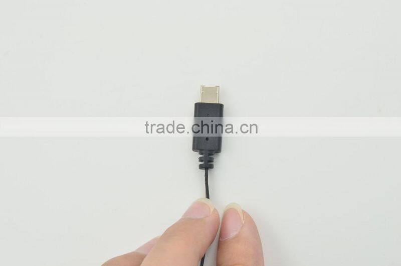 New design protable 3.1A car battery charger with double retractable built-in cable for iphone/samsung/Type-C/htc/blackberry