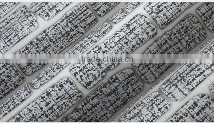 latest 3d brick design decorative wallpaper for restaurant