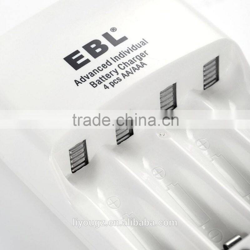 EBL AA/AAA battery charger 4pcs AA/AAA battery 914A quick charger