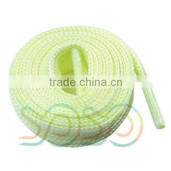YoYo Common Design Flat Shoe Laces Manufacturing With Good Quality And Mini Order Accpte