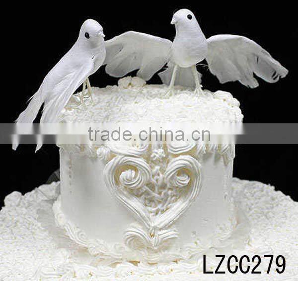 Fancy artificial feather birds LZWQ1331