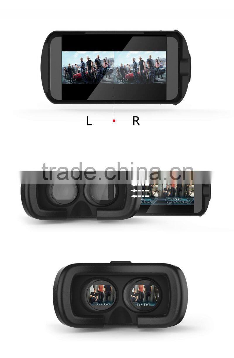 3D VR Glasses with Remote VR Box 2.0 Version