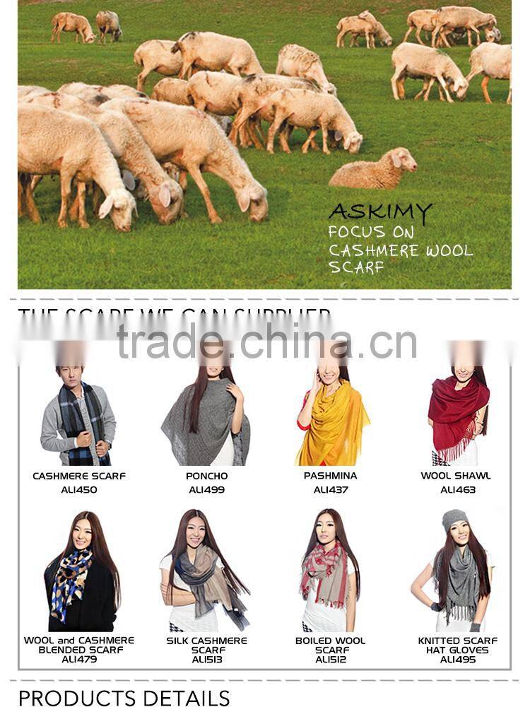 wholesale knitted women winter hat and scarf sets