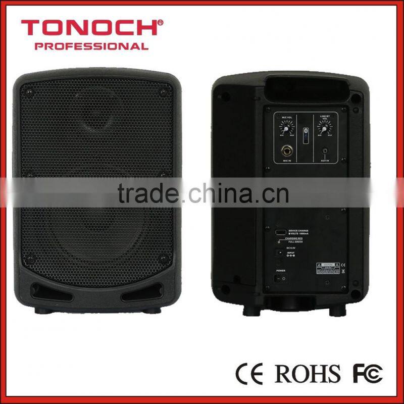 8",10",12" 15" bettery speaker with MP3/USB/SD/BLUETOOTH/REMOTE CONTROL/TROLLEY/WHEELS