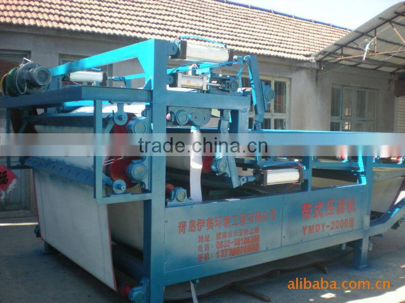 Belt filter press for Mining Industry