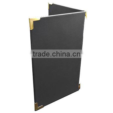 Kensington PU leather menu covers /PU leather menu covers /menu card holder