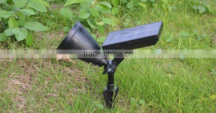 2w 2200mA garden solar light & power solar garden lamp