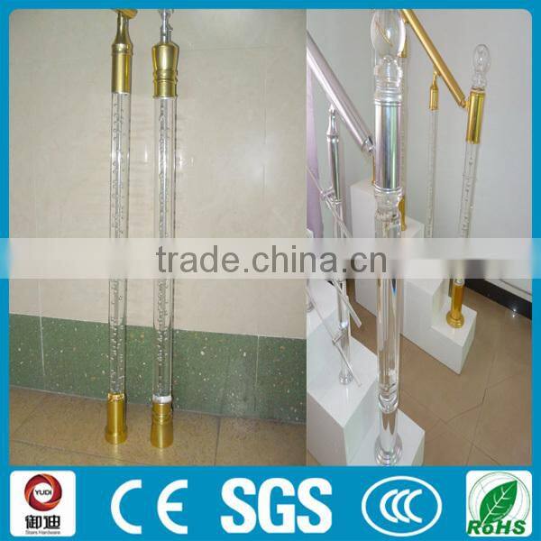 China high quality acrylic crystal straight staircase