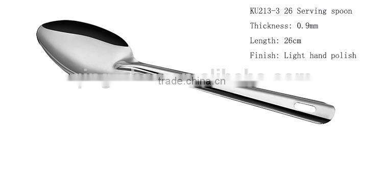 High quality stainsteel steel serving spoon