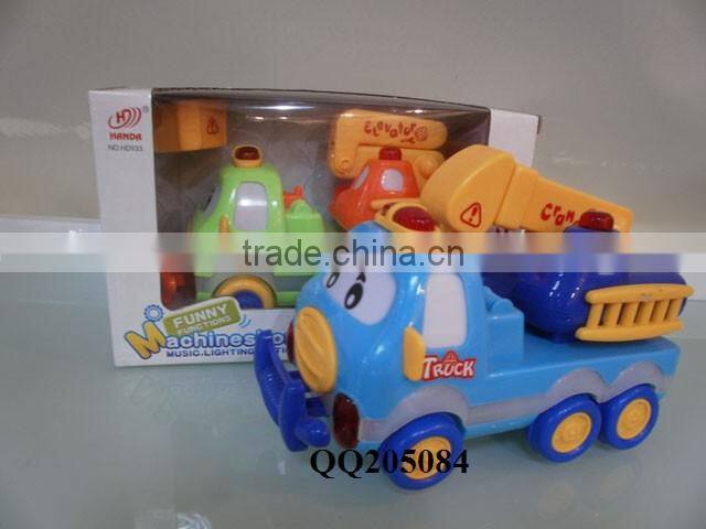 Lovely b/o farmer car 2 colors with light & music