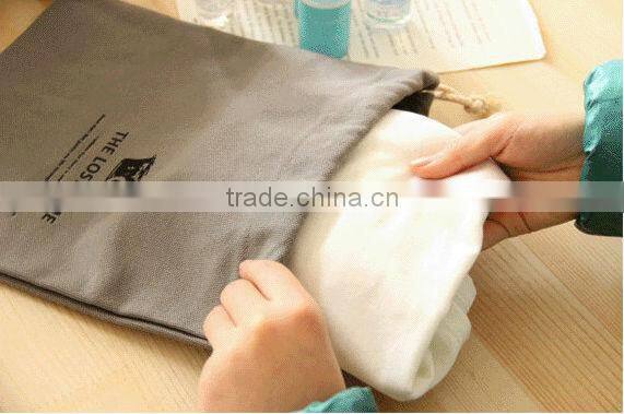 Wholesale cotton fabric drawstring bag Best price for handbag