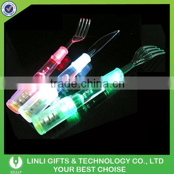 OEM Kids LED Tableware With Light For Promotional