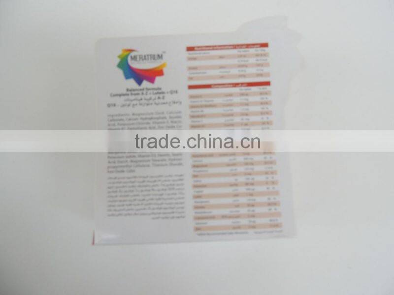 Custom Logo paper box with hanger for medicine box