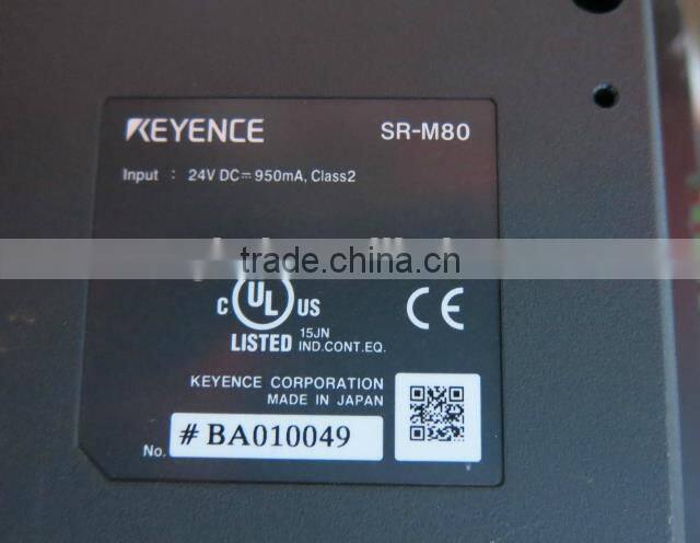 KEYENCE SR-M80 10BASE-T 100BASE-TX HIMI LCD PANEL