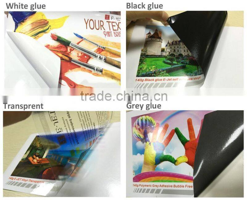 140g printable transparent pvc vinyl film