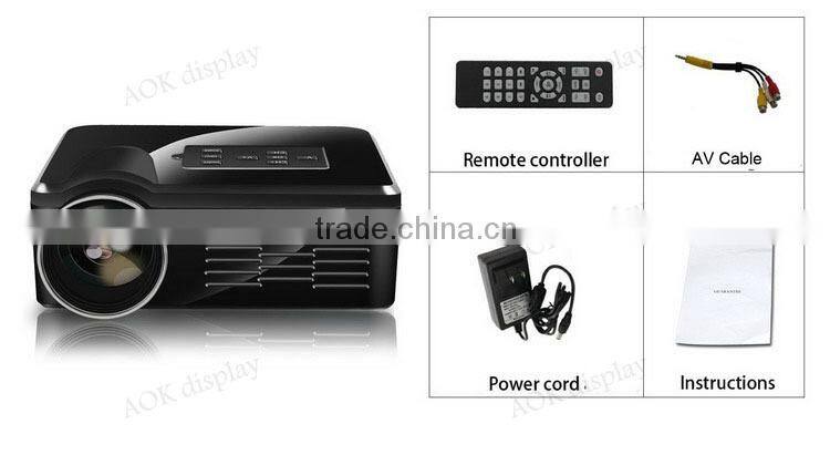 Multimedia USB AV HDMI VGA Home Theater LED Digital Video Game Pico Mini Projector/home theater portable dvd projectors