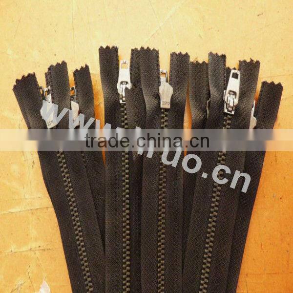 Colorful 100% Black Nylon Zipper