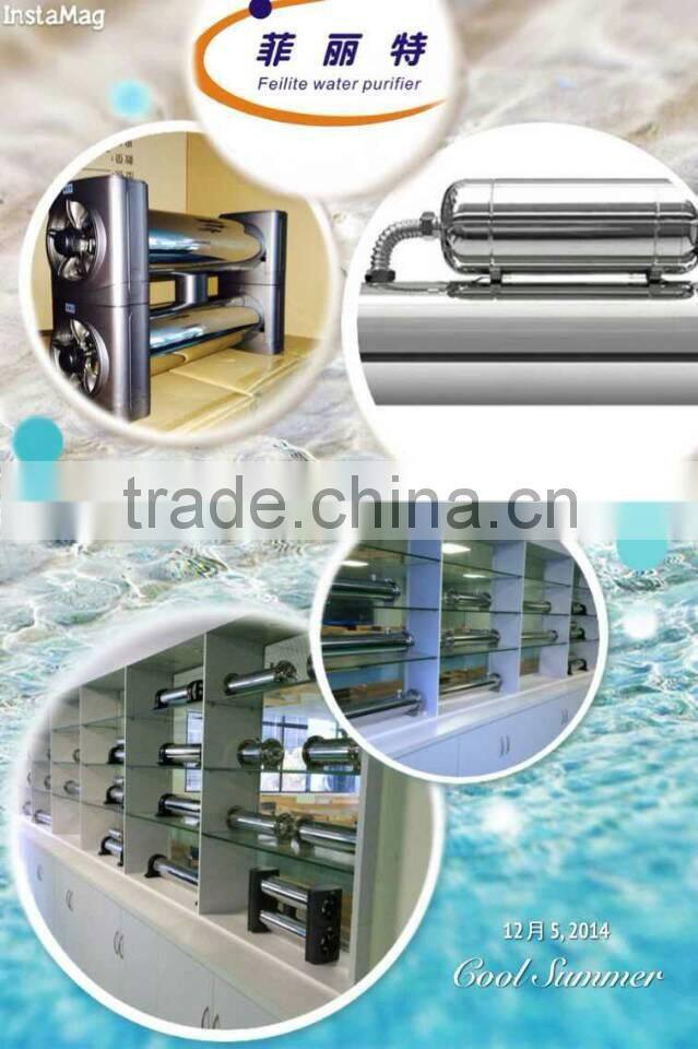 Red Household Water Filter machine Dual process healthy water based drinks