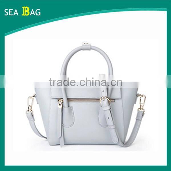 Best selling genuine leather material lady handbag handmade leather bag soft fresh