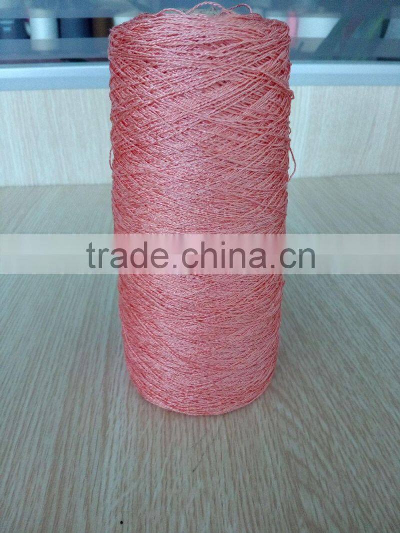 Fancy TT/beads yarn 1/6.7Nm 55%Linen 45%Viscose