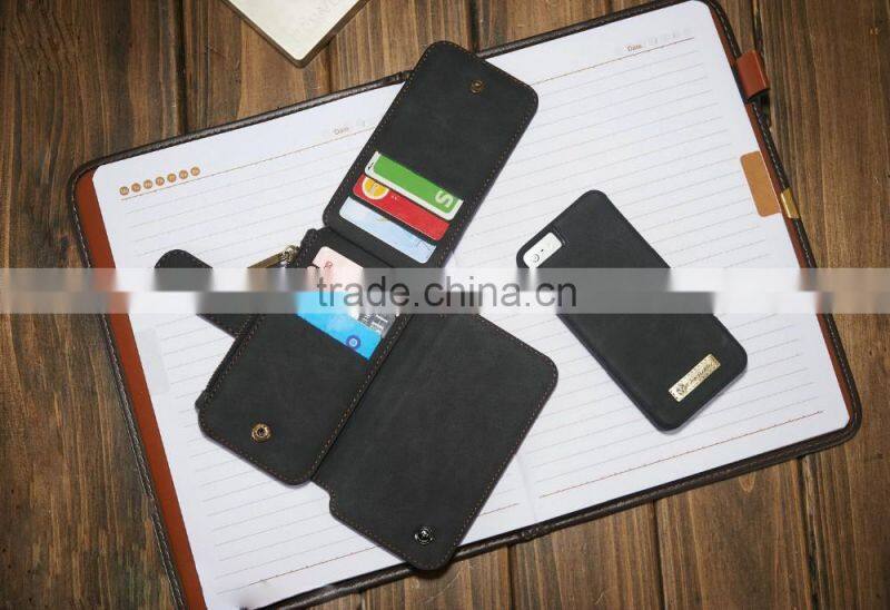 New Arrival Factory Price 2 in 1 Wallet Phone Case For Iphone 5/5s