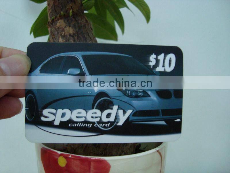 recharge calling card