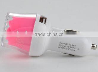 Universal Adapter 2 Double Dual USB Car Charger For iPhone 5 5C 5S For iPad 2 3 4 Samsung Galaxy S4 S5 HTC