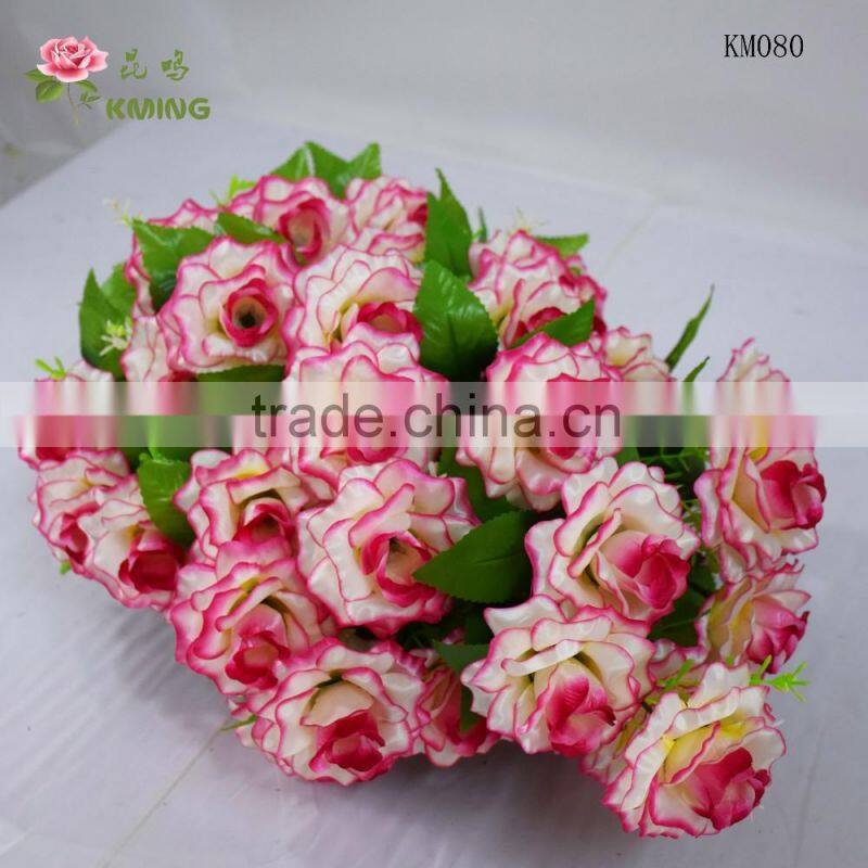 48 heads artificial roses tree cheap funeral arrangement grave flower