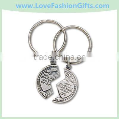 Alloy Tool Shaped Love Keytag/Keychains/Key Fob For Valentine's Day