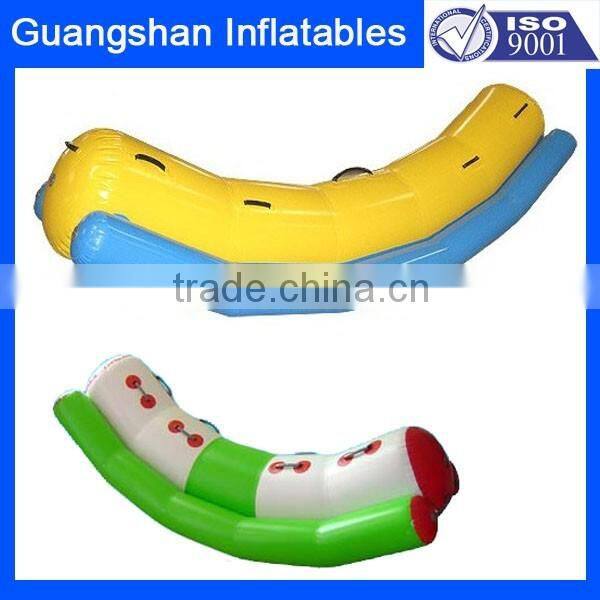 Kid Adult Pool Toy Inflatable banana Seesaw