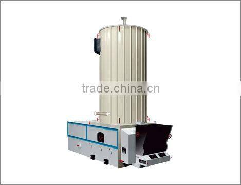 Horizontal conducting oil boiler