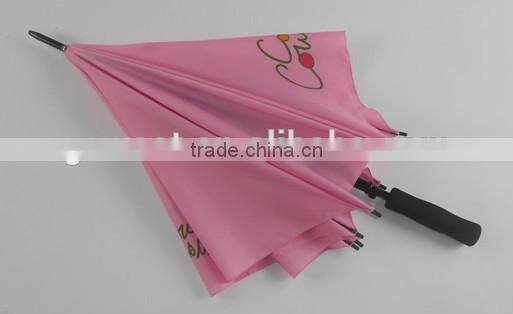 23"*8K xiamen electroplated frame square garden umbrella